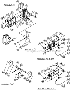 Page C Diagram and Parts List for MANTAII  MK Diamond Electric Drill